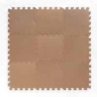 Skumlegegulv Bekids - Cappuccino 9 stk