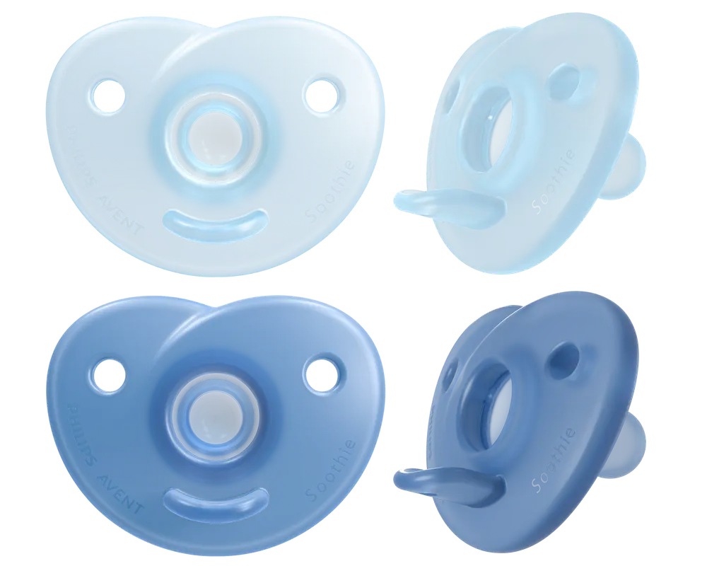 Soothie, 0-6 m, lyseblå/blå billede