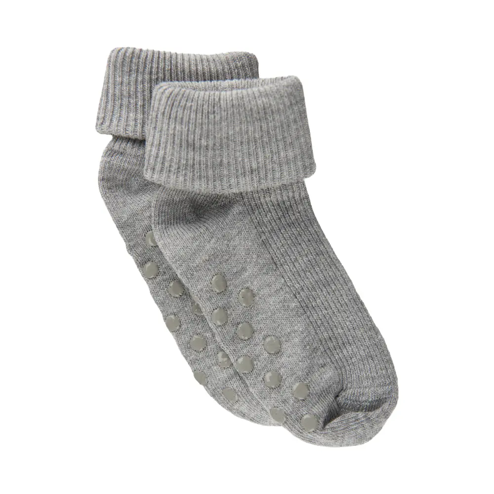 BeKids Baby Rib Strømpe m. ABS - 130 - 11/14 billede