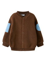 Name It Olanny Teddy Cardigan - Pinecone