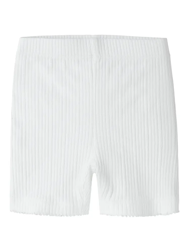 Name It Judy Slim Shorts - Bright White - 116