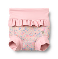 Rita Neoprene Badeble - Pink Heart Flowers