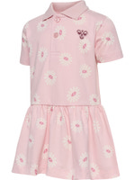 Reg Blomster Polo Kjole - Pale lilac