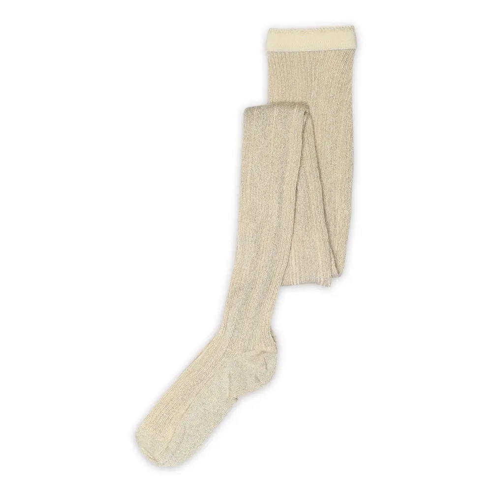 Celosia glitter strømpebukser - Ecru - 100 billede