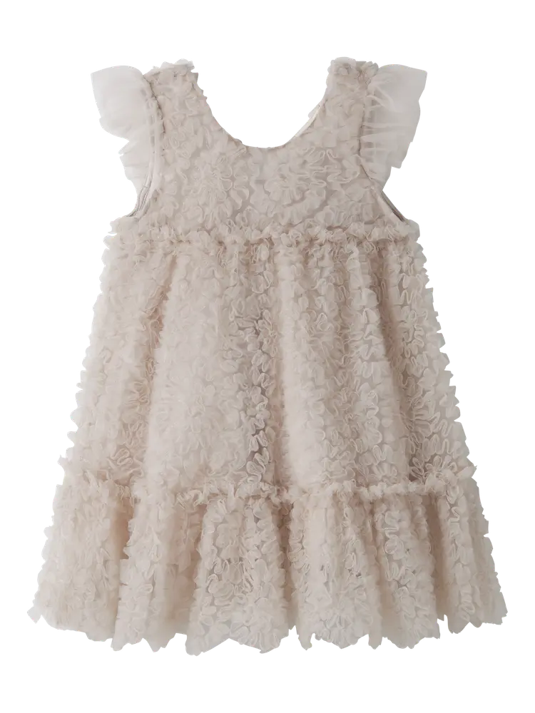 Fauna Tulle Kjole - Pumice Stone - 92 billede