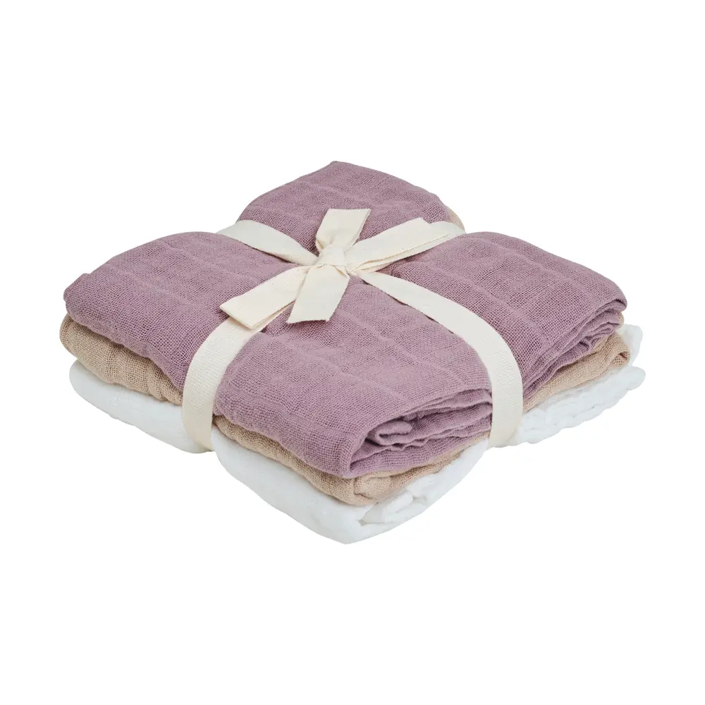 Stofble (3-pack) - Quail, 65x65 billede