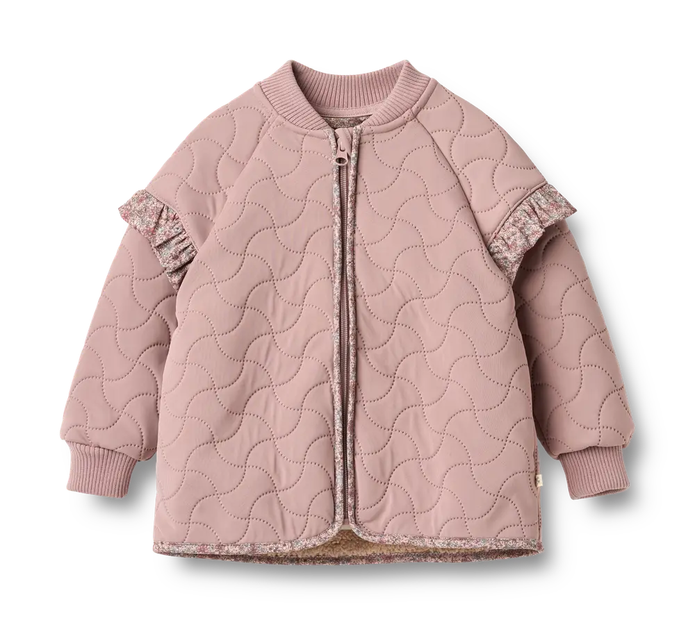 Ellas Termojakke - Warm rose - 18 MDR. billede