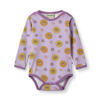 Elstar Langærmet Body - Heather purple