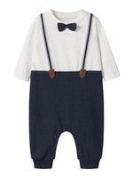 Name It Rufus Langærmet Bodysuit - Navy Blazer