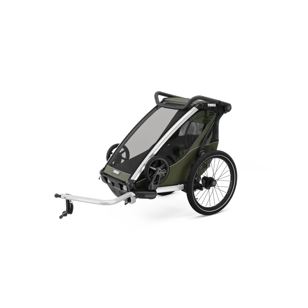 Thule Chariot Lite Single - Cykelvogn - Vintage Green billede