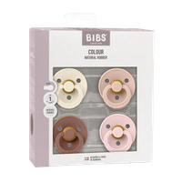 Colour 4 pk Latex str. 1 Ivory/Blush/Wood/Blossom