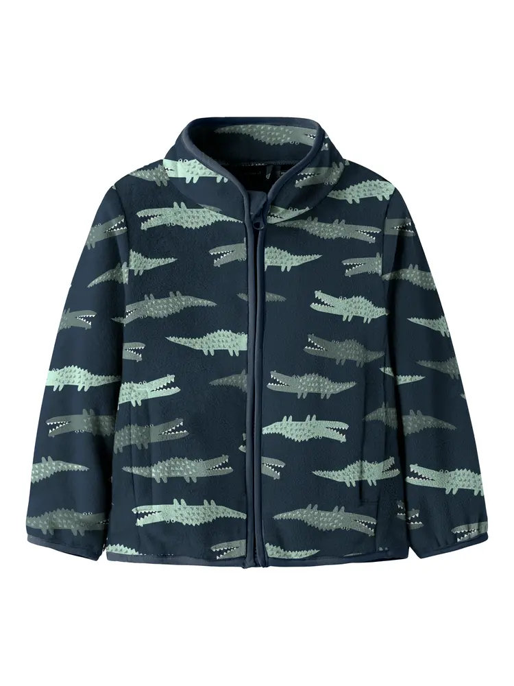 Meeko Fleece Jakke - Dark Sapphire - 110 billede