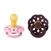 Boheme 2Pk Latex Str 1 Baby Pink/Plum