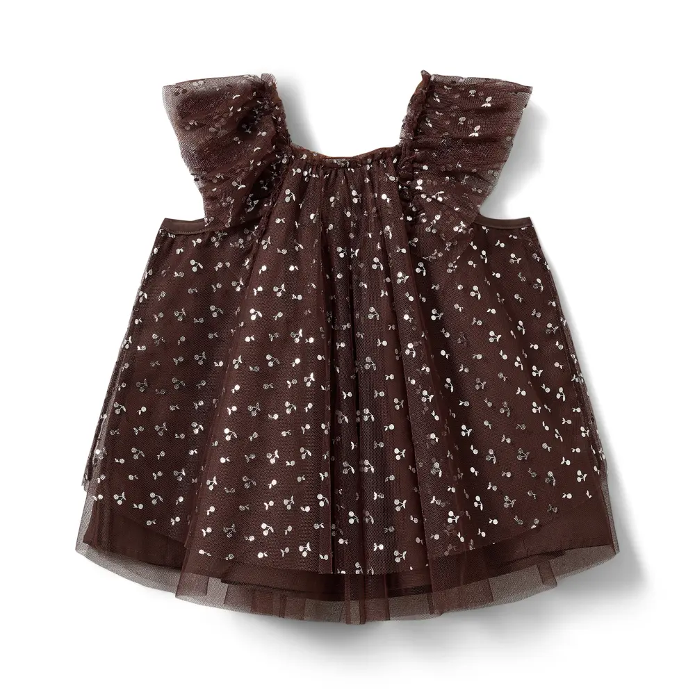 Blossom Kjole - Brown - 92 billede