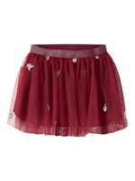 Name It Veross Tulle Nederdel - Red Dahlia