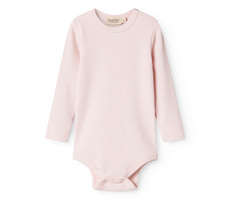 Body med lange ærmer - Rosa