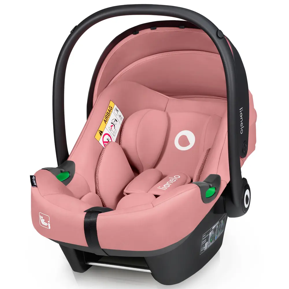 Lionelo Astrid i-Size Autostol - Pink Coral billede
