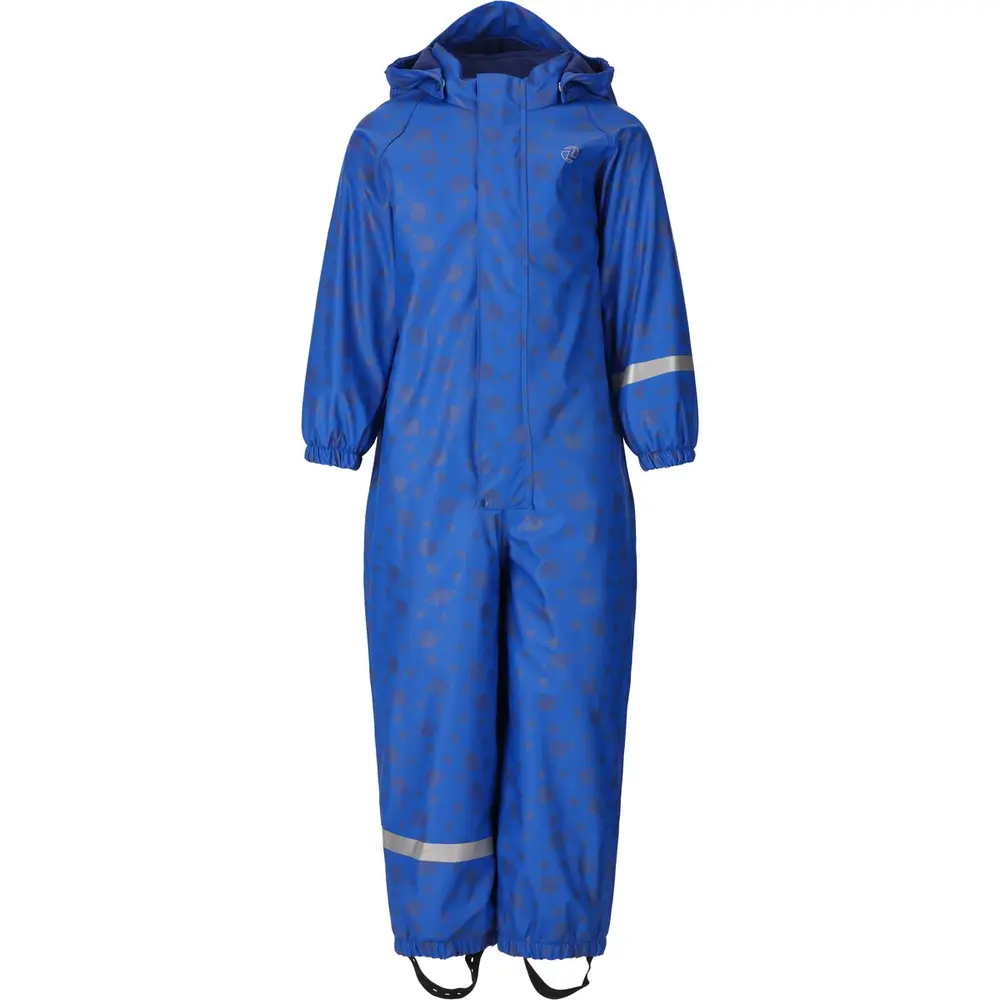 Zing Printet PU Flyverdragt - Nautical Blue - 92