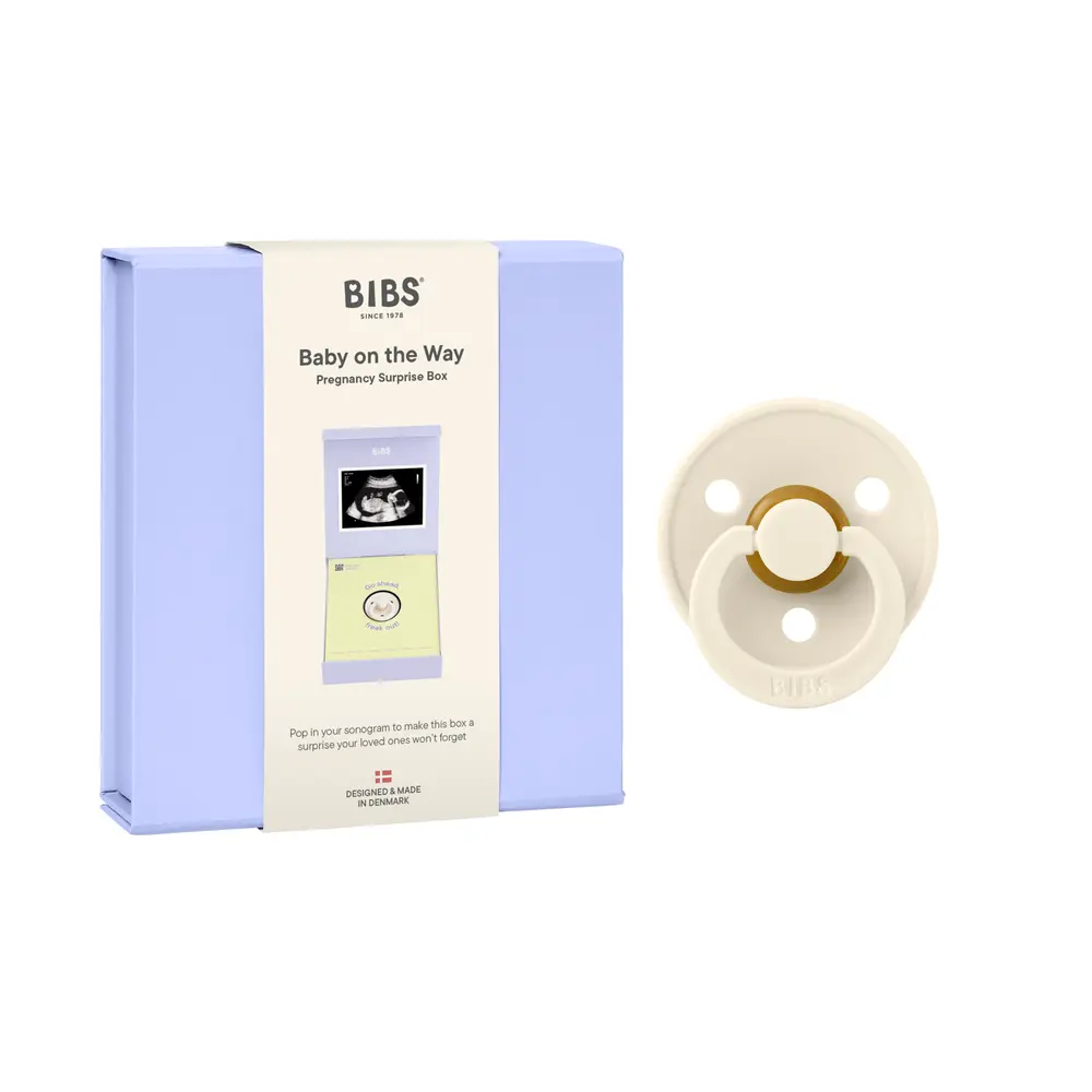 Gave Sæt Baby on the Way Latex Size 1 Ivory billede