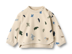 Emery Sweatshirt - Offwhite penguins