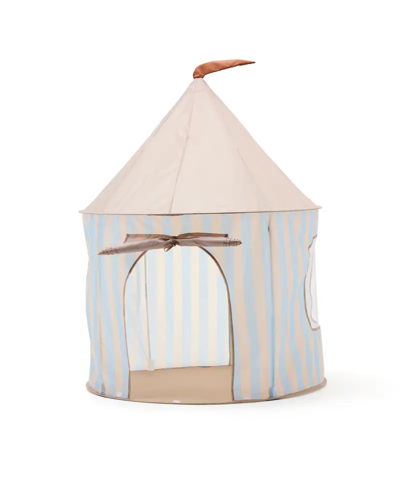 Legetelt, Lyseblå med striber billede