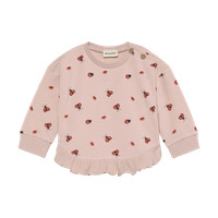 Sweatshirt m. Print - Peach Whip