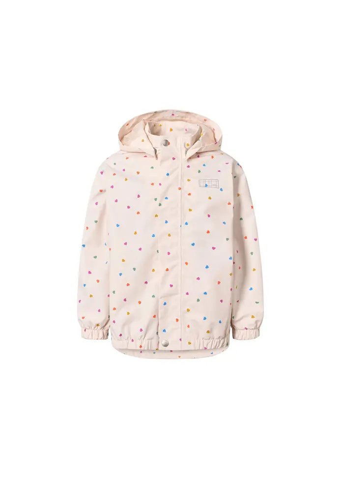 Waiton Regnjakke - Confetti Rainbow - 98/104 billede