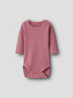 Hallie Langærmet Body - Mesa rose