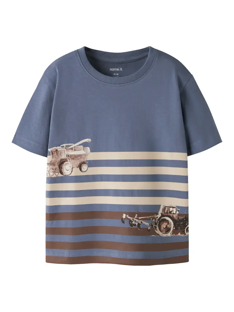 Name It Jalo T-Shirt - Vintage Indigo - 98 billede