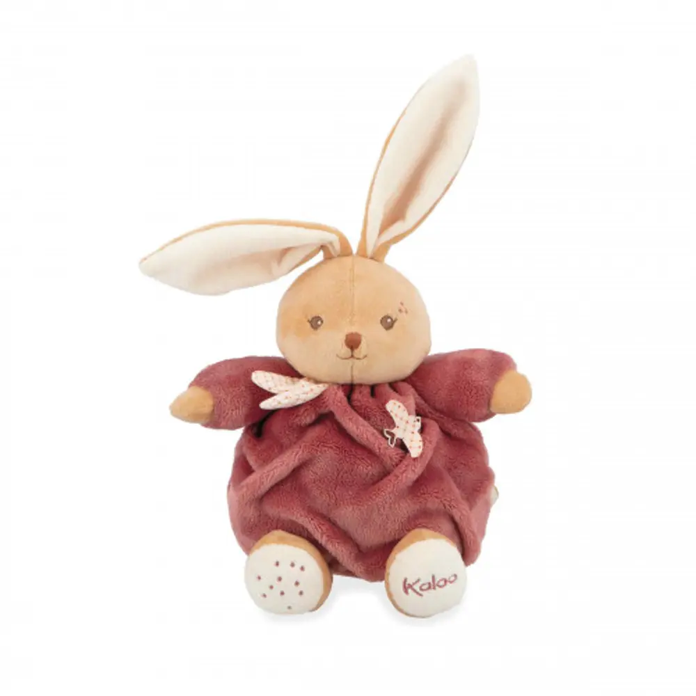 Chubby Rabbit Burgundy 17cm billede