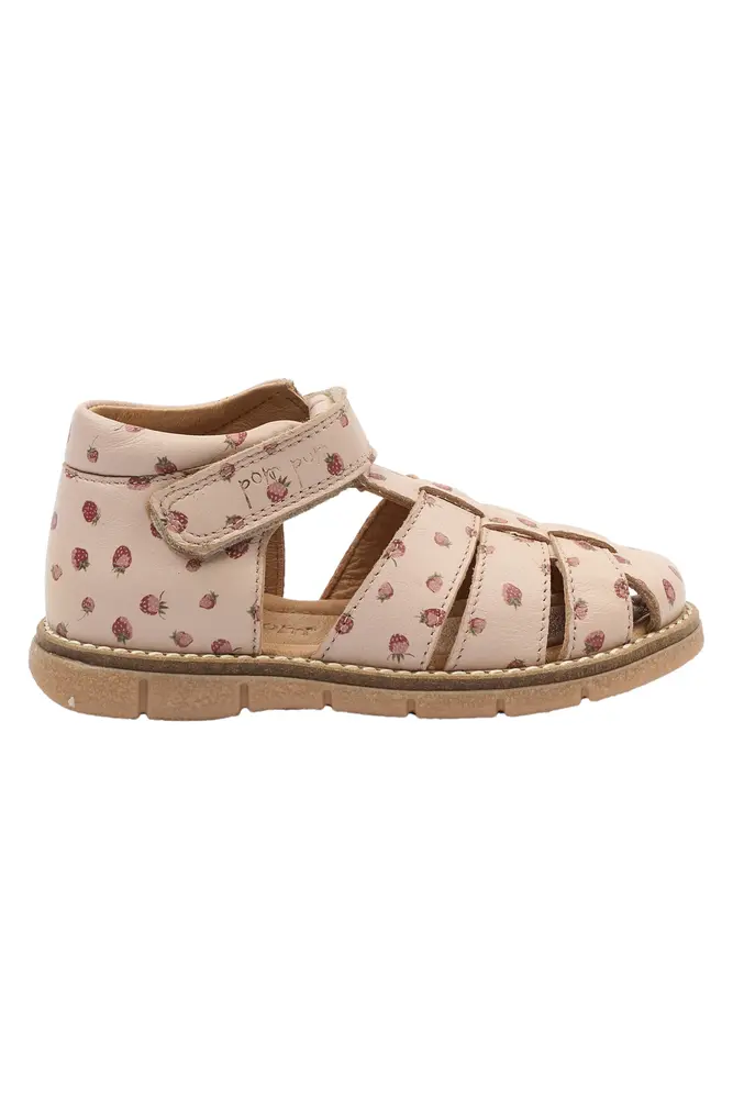 Peak Velcro Sandal - Dusty Rose Strawberry AOP - 25 billede