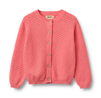 Magnella Strik Cardigan - Coral