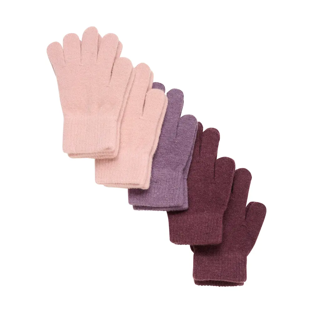 CeLaVi Handsker - Uld/Nylon - 5-pak - Misty Rose
