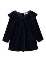 Name It Ricy Velour Kjole - Evening Blue