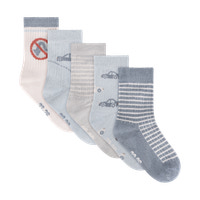 Strømpe m. mønster (5-pak) - Ice Flow