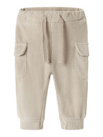Name It Room Velour Bukser - Island Fossil