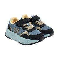 Sneaker m. Velcro - Coronet Blue