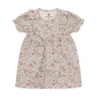 Kjole m. Print - Eggnog