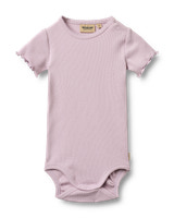Maren Kortærmet Body - Lavender