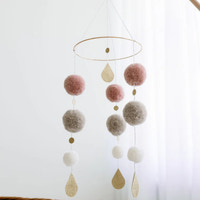 Uro pom pom, lyserød