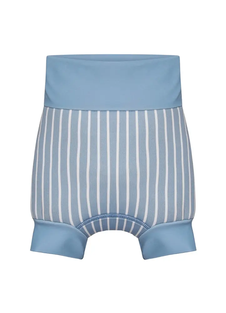 Badeble Neopren - Striped - Blue Shadow - 3-6 MDR. billede