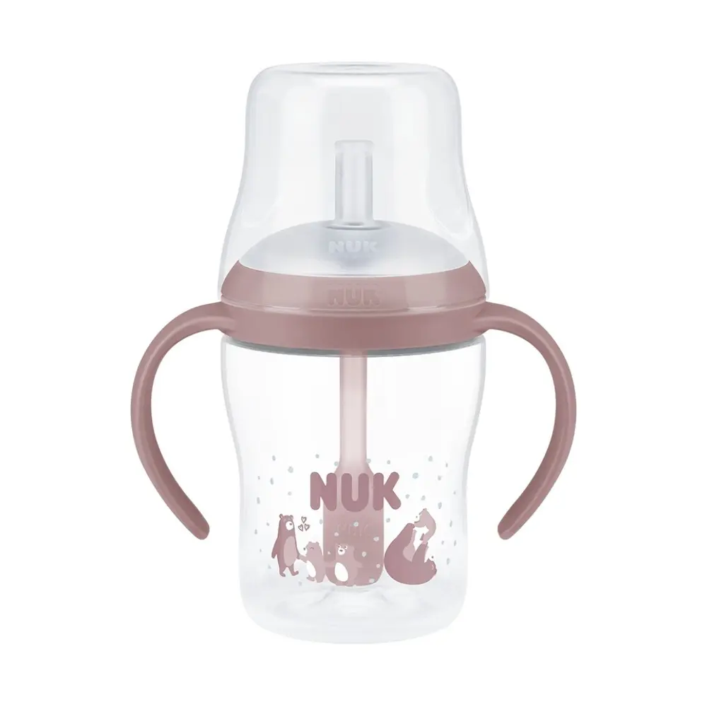 Perfect Match Learner Bottle Straw 150 ml - Bear billede