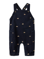 Ron Reg Cord Emb Smækbukser - Navy Blazer