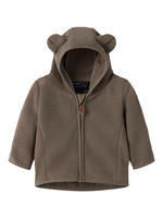 Name It Meeko Fleece Jakke - Walnut
