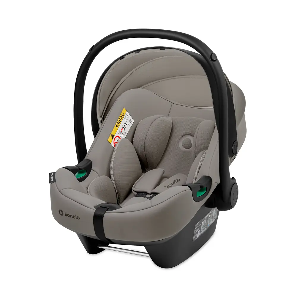 Lionelo Astrid i-Size Autostol - Beige Taupe billede