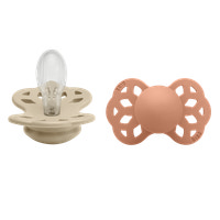 Infinity 2 pk Silicone Symmetrical Size 2 Vanilla/Peach