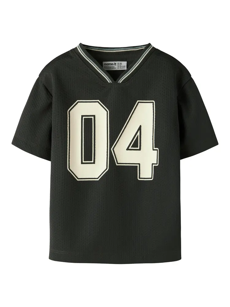 Name It T-shirt - Mesh - NmmLas - Peat