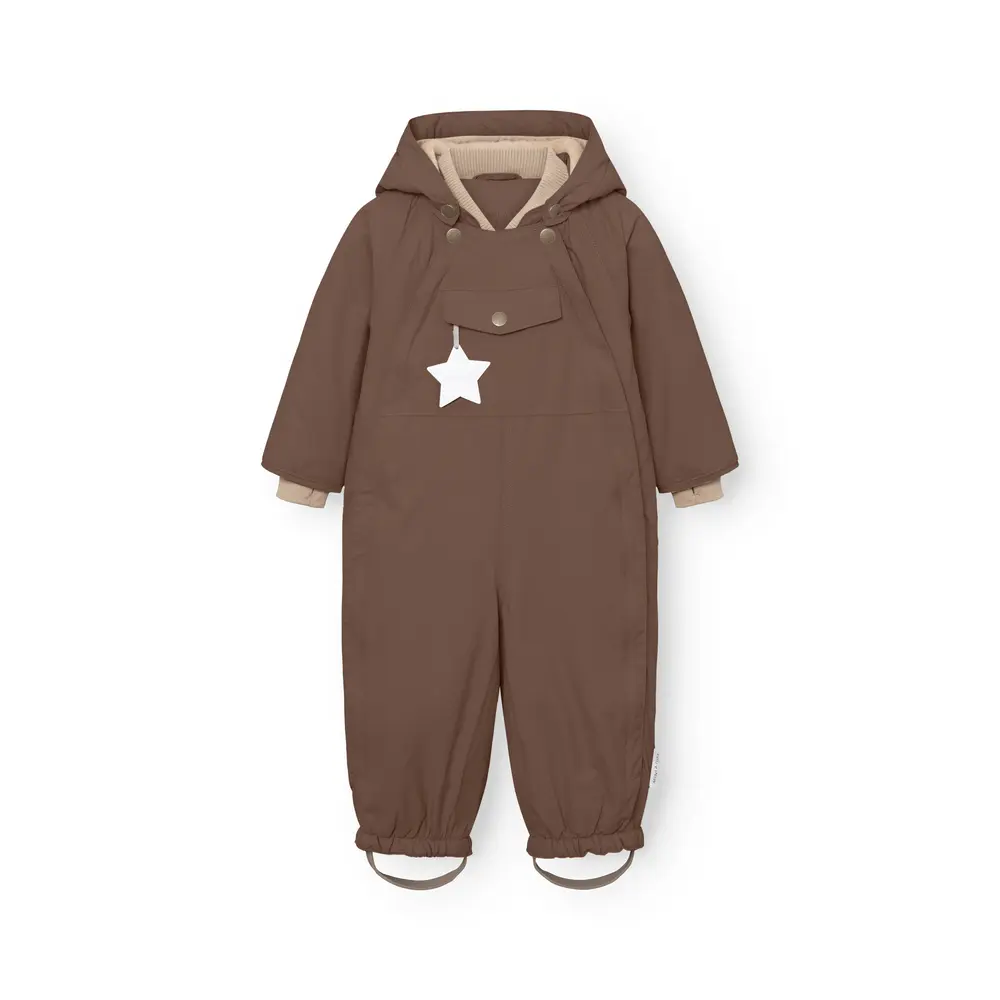 Mini A Ture Matwisti Fleeceforet Flyverdragt - Chestnut Brown - 12 MDR./80