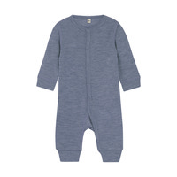 Uld jumpsuit - solid - Folkstone Gray Melange
