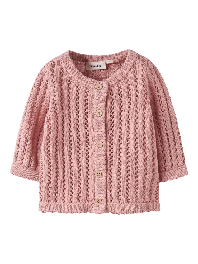 Fabiola Cardigan - Misty Rose - 56